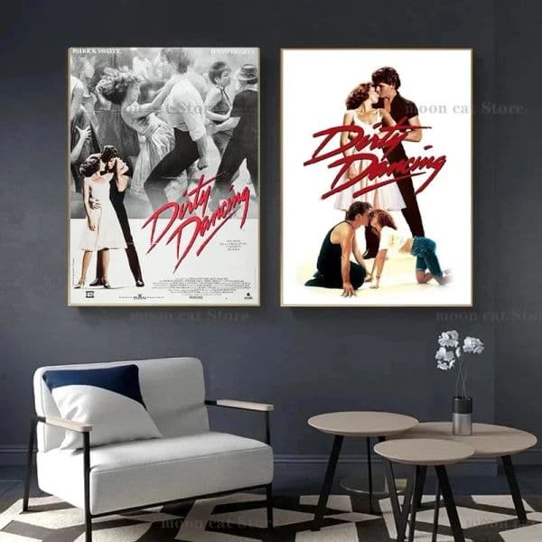 80s Classic Movie Dirty Dancing Vintage new Film Poster Canvas Painting HD 2025 Printed Wall Art Pictures Home Room Bar Decor Gift