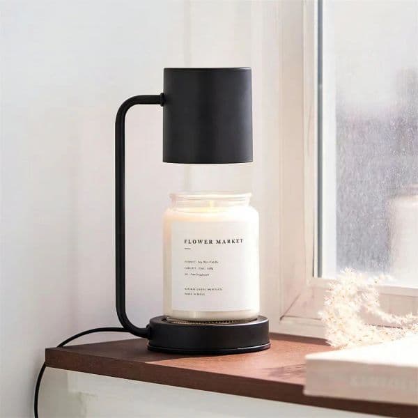 Modern Smvp Candle Warmer 2025 Lamp Metal Wax Burner Retro Melting Wax Lamp Simple Table Lamp Fragrance Light Desk Decor Lighting