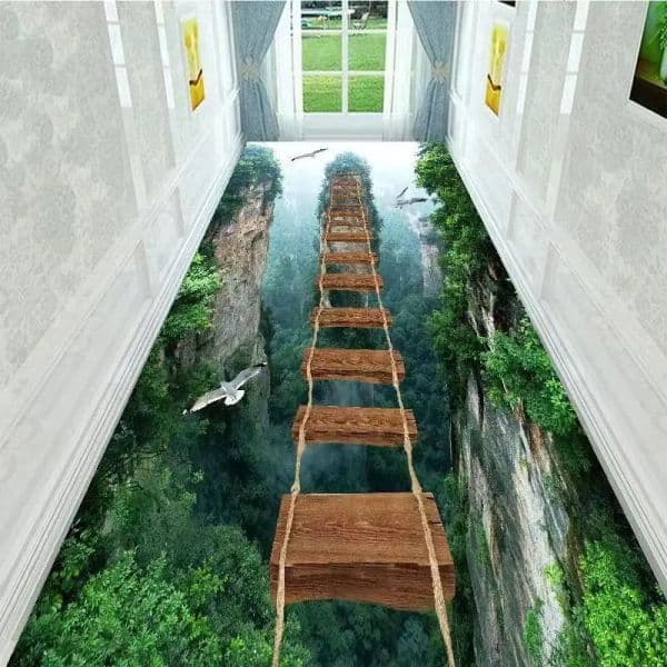 3D Scenario Carpet Living Room Decor Anti-Slip Accessories Fun Adventure Floor Kids Room Decor Long Corridor Bedroom Carpet