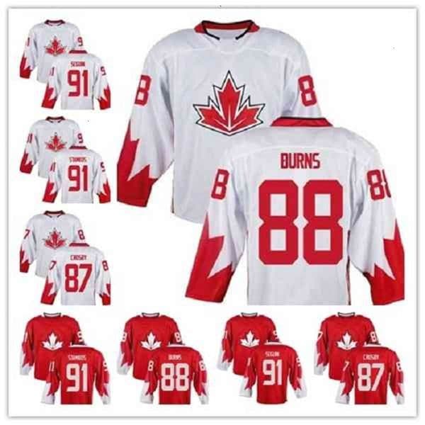 CeoC202 87 Sidney Crosby 88 Brent Burns 91 Steven Stamkos 91 Tyler Seguin Team 2019 World Cup Of Hockey Premier Home Jersey