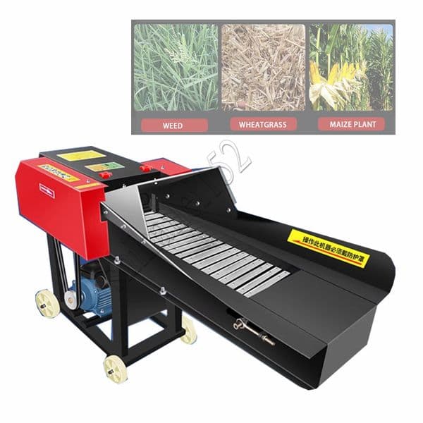 Gasoline Hay Cutter Home Breeding Cattle And Sheep Kneading Silk All-In-One Machine Straw Feed Grinder Broken Grass