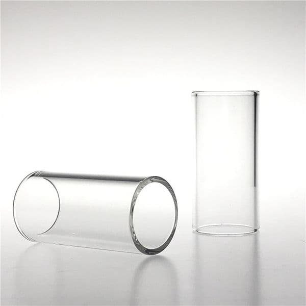 2 Inch V5 M22 Glass Replacement Tube Thick Pyrex Glass Straw Tube for Smoking Pipes