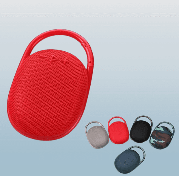 JHL Clip 4 Mini Wireless Bluetooth Speaker Portable Outdoor Sports o Double Horn Speakers 5 Colors
