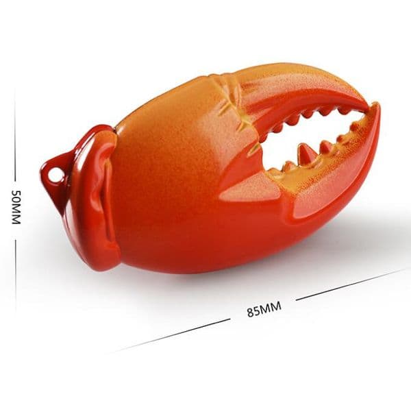 Latest Crab Claws Lighter Cigarette Metal Butane Open Fire Flame Lighters NO No Gas For Cigar Gift Kitchen Smoking Tool
