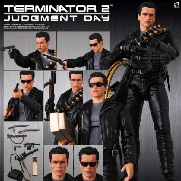 Action Toy Figures 1 12 Graphic Terminator 2 Judgment Day T-800 6 Mobile Action Graphic Hand Stock Collection Model Display Toy Birthday Gift S W250213