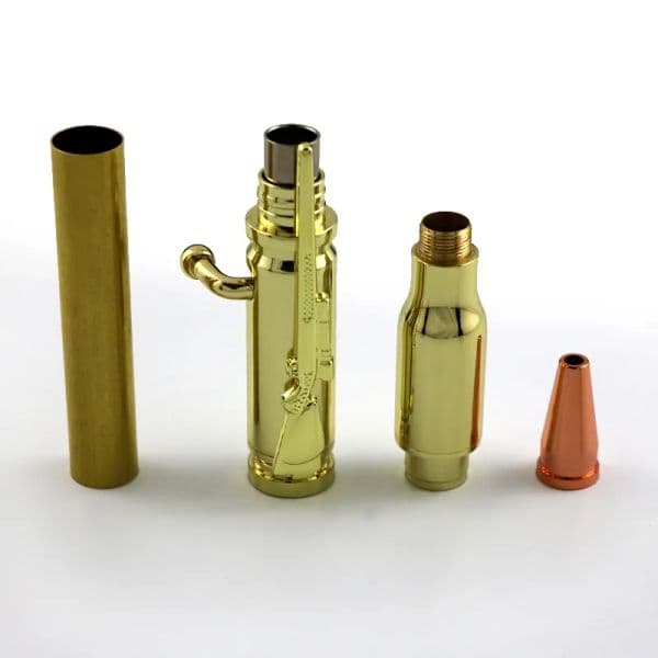 rifle gun revolver bolt action pen kits DIY turning blank wooden antler hunter handmade woodturning pen making kits for wood turner 11 LL