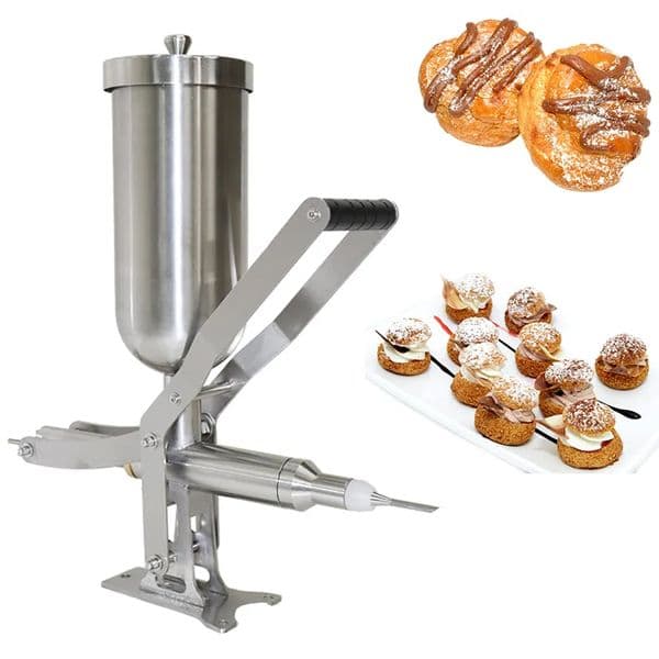 Manual Jam Filling Machine for Pie Puff Cream Churros Filler Machine Sauce Stuffing Machine