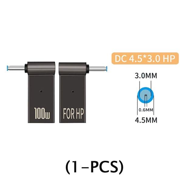 100W USB Type C to Dc Power Jack Connector USB C to Universal Laptop Power Adapter Plug Converter for Asus Dell Notebook