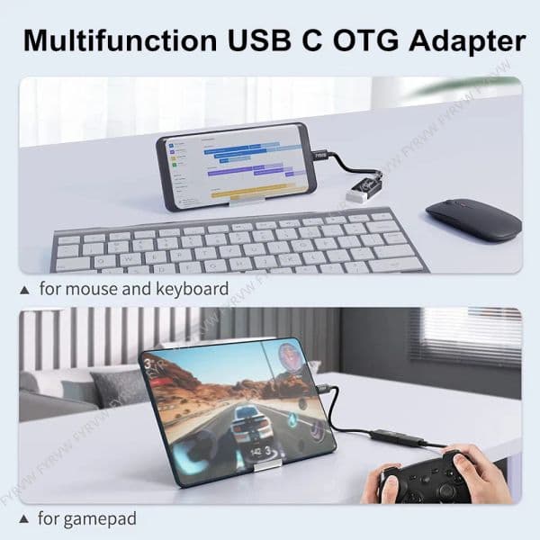 USB C to USB OTG Cable USB3.1 Gen2 OTG 10Gbps Adapter USB Type C Male to USB3.1 Female Cable Adapter for MacBook Pro Converter