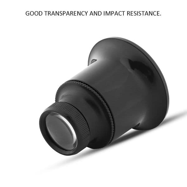 Monocular Magnifying Glass 20X Portable Loupe Jeweler Watch Repair Optical Analysis Instruments Eye Magnifier Lens