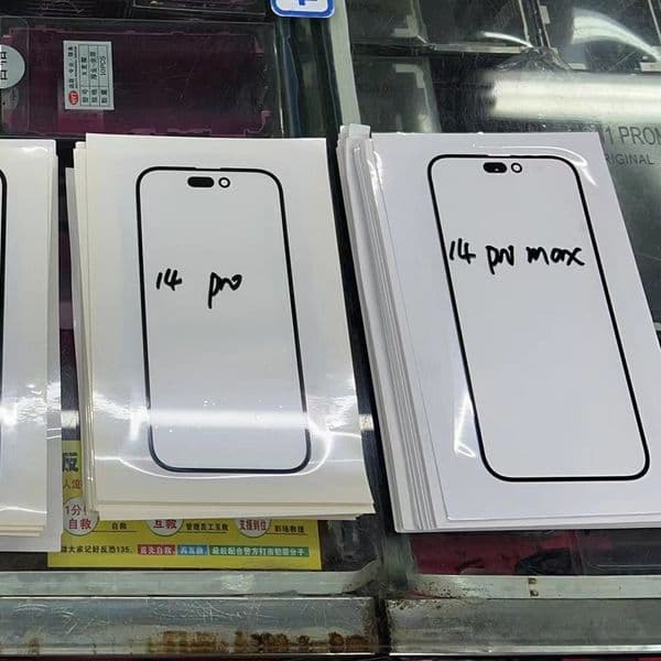 5PCS Screen Front Outer Glass Lens for iPhone 14 Pro Max LCD Touch Panel Laminated OCA Glue For iPhone 11 13 12 Pro Mini 14 Plus