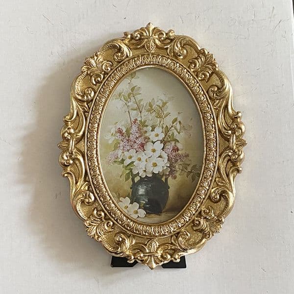 Retro Style Photo Frame Photo Holder Crafts Tabletop Wall Hanging Ornaments