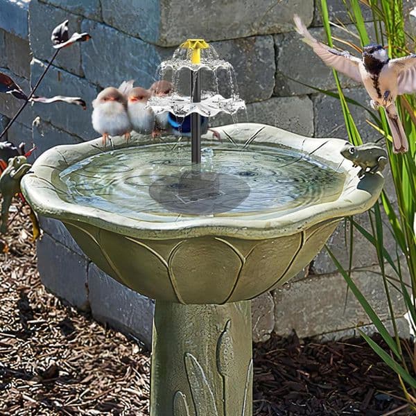 2W 4W Solar Fountain Water Pump Solar Panel Powered Water Fountain Pool Pond Garden Water Sprinkler Sprayer outdoor garden