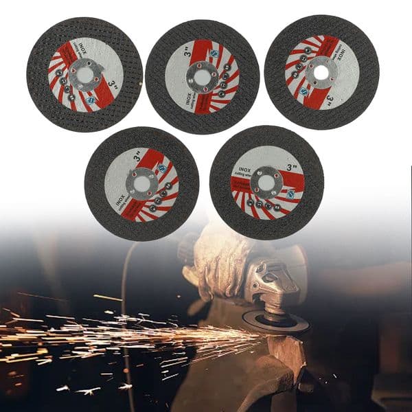 5pcs 75mm Mini Cutting Disc Circular Resin Grinding Wheel Saw Blade Polishing Wheel Angle Grinder Polishing Cutting Accessories