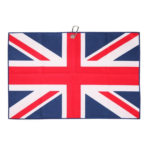 23 Printed 40*60cm Microfiber Waffle Texture Red Golf Towel