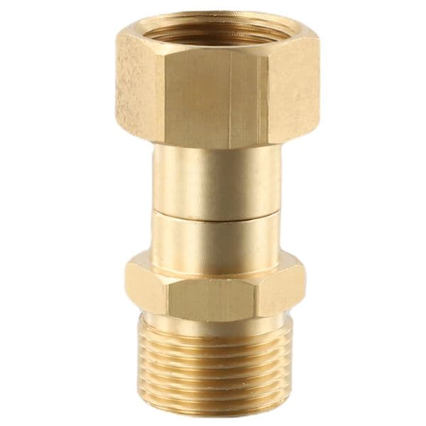 M22 14mm Thread Pressure Washer Swivel Joint Kink Free Connector Hose Fitting High Pressure Cleaner Accessories