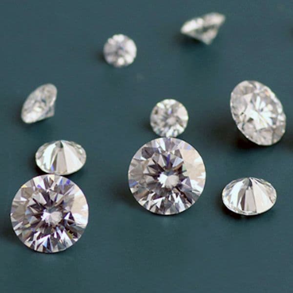 100% D Color Moissanite Stone with Certificate Lab Diamonds Moissanite Loose Gemstones Positive Pass Tester with Report