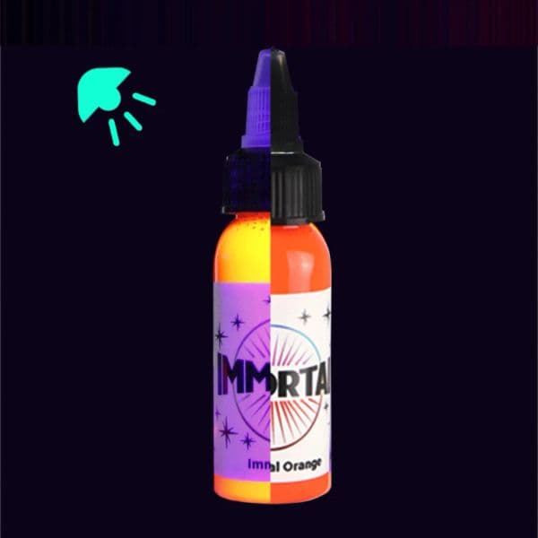 8Colors Fluorescent Tattoo Pigment Purple Light Professional Semi-Permanent Microblading Easy Coloring Body Makeup Inks 15ML