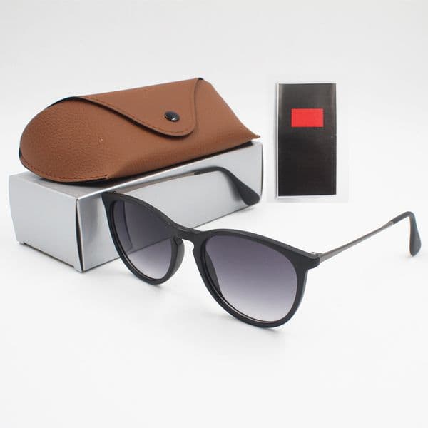 Men Classic Brand Retro women Sunglasses Luxury Eye wear Metal Frame Designers Sun Glasses Woman Polarizing lens Designer box