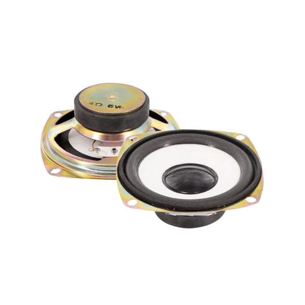 AIYIMA 2Pcs 3 Inch Full Range Portable Audio Speakers 4Ohm 5W Loudspeaker White Cone Multimedia DIY BT Speaker Home Theater DVD
