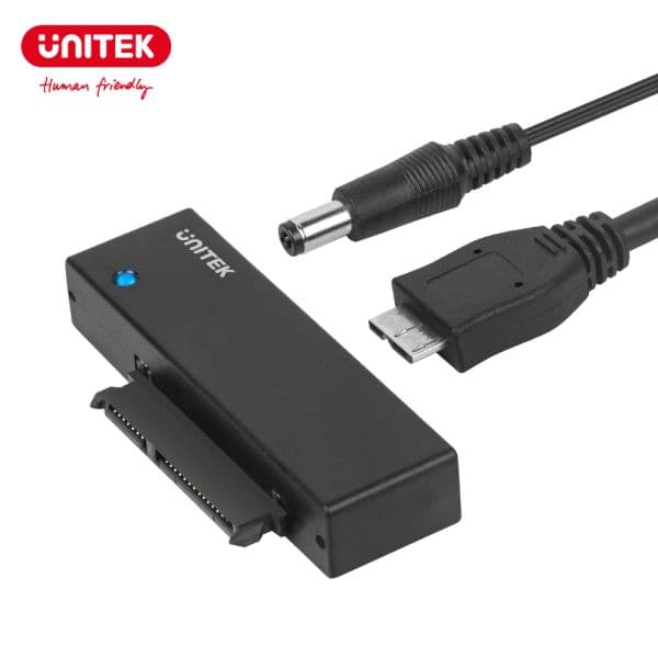 Unitek USB 3.0 Hard Drive Adapter USB to SATA III External Kit Cable for 2.5" 3.5 Inch HDD SSD Hard Drive Disk Optical Drive
