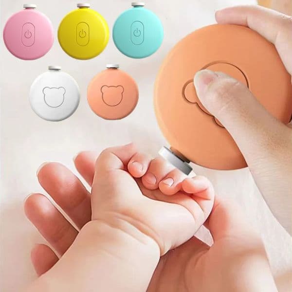 1Pcs Grinding heads Set Electric Baby Nail Trimmer 2025 Newborn Nail Clipper Baby Care Kit Manicure Set Safe new Easy Trim Nail Trimmers