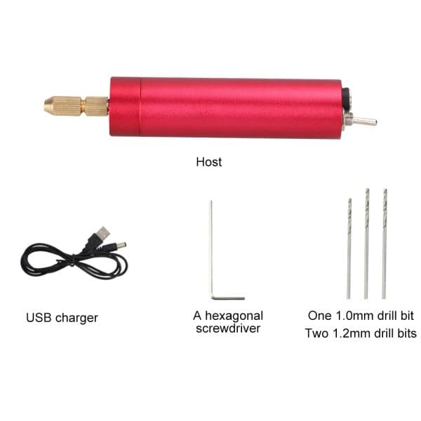 DIY Drilling Electric Tool Mini Electric Drill for Crafts Resin Jewelry Wood Craft Tool USB Drill Engraving Pen Rotary Drill