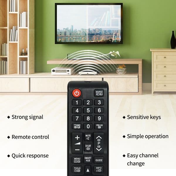 New BN59-01199G Remote Control For Samsung TV UE32J5205 UE32J5250 UE32J5270 UE32J5373 UE40J5200 UE40J5202 UE40J5205 UE40J5250