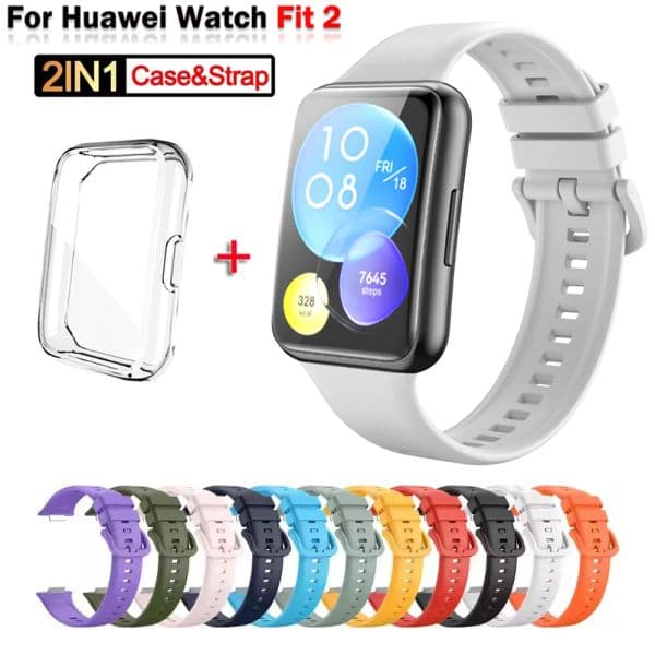 Replacement Watch Band For Huawei new Watch 2025 Fit 2 Strap Silicone Strap For Huawei Watch Fit2 Watchbands