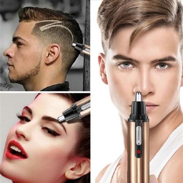 Electric new Nose Hair Trimmer Men's Nose and Ear Remover USB Rechargeable Automatic 2025 Waterproof Washable Portable Electric Shaving