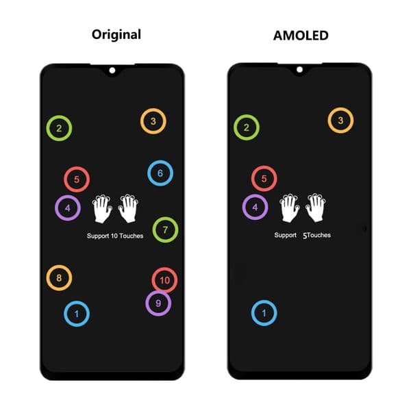 6.53'' Original Screen For Redmi 9T LCD Display Touch Screen Digitizer Assembly with new Frame For Redmi 9T 2025 J19S M2010J19SG LCD