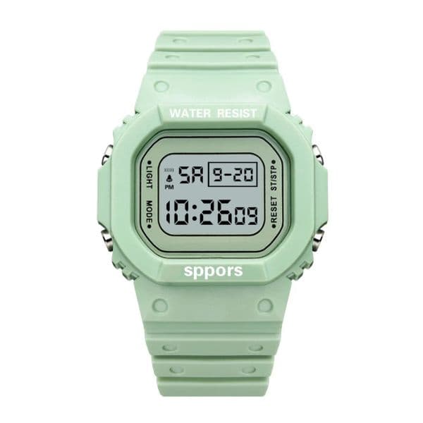 UTHAI CE117 Sports Electronic Watch Unisex Square Watches new students 2025 Digital Wristwatch Waterproof Clock Bracelet For LED