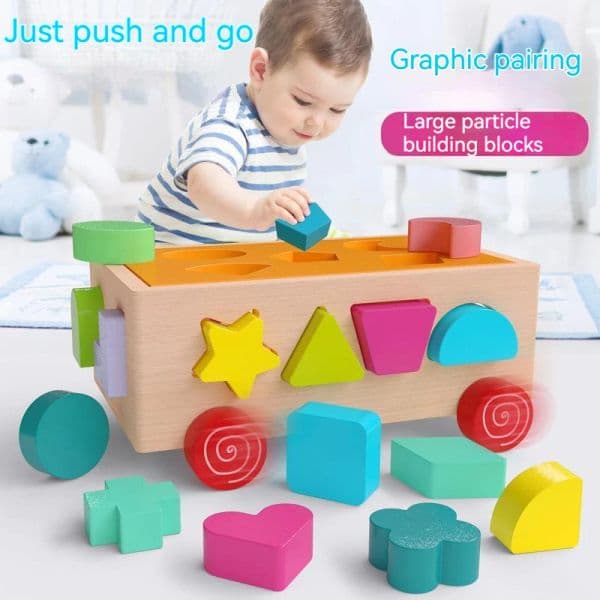 Baby Carrot Harvest Games Wooden Sorters For Children 1 2 3 Years Kids Shape Matching Puzzle Toy Preschool Toys