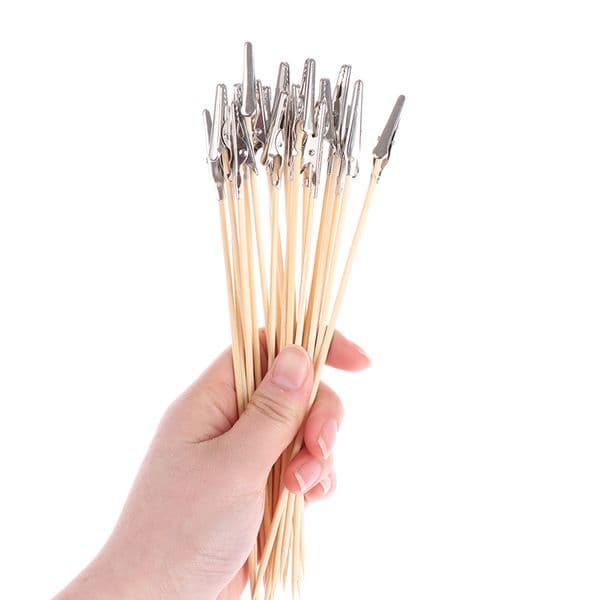 20Pcs Painting Stand Alligator Clip Stick Modeling Tool for Airbrush Model Part