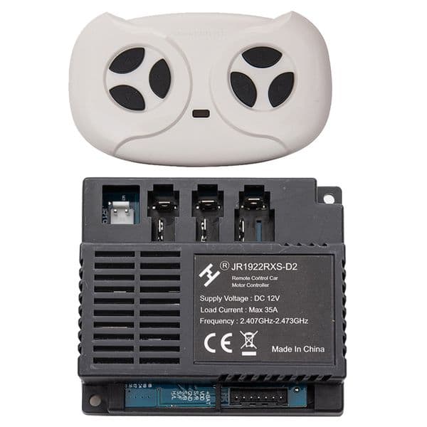 12V JR1922RX Remote Control and Receiver (Optional) Of Children's Electric Car Bluetooth Ride On Car Replacement Parts