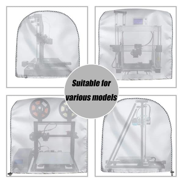 3DPrinter Enclosure, Printer Covers Soundproof Dustproof Heating Tent for 3d Printing Room Compatable w/ Ender 3