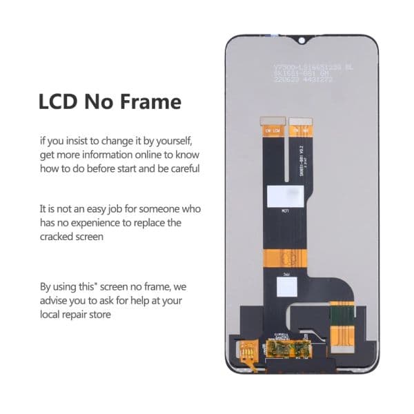 6.5" Original For OPPO Realme C30S RMX3690 LCD Display Touch Screen For Realme C30 RMX3581 LCD Screen With Frame Replacement