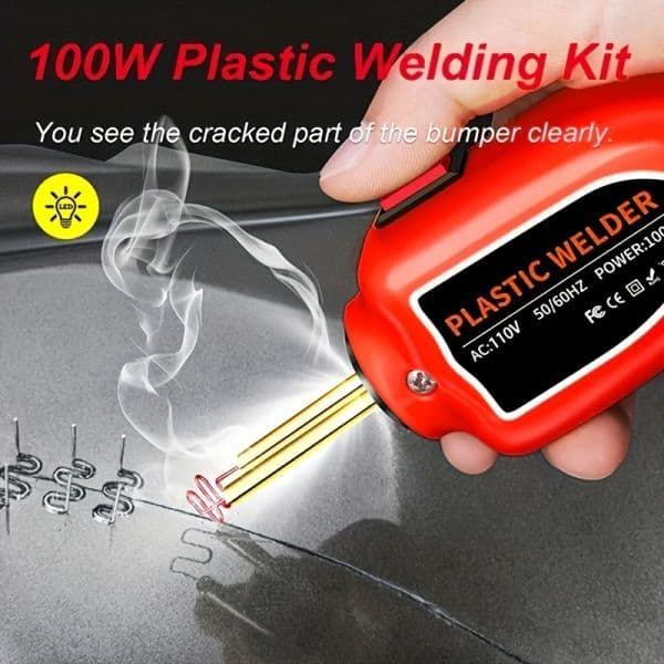 Professional Plastics Welders Hot Staplers Machine Staple PVC Repairing Machine Car Bumper Repairing Stapler Welding Tool