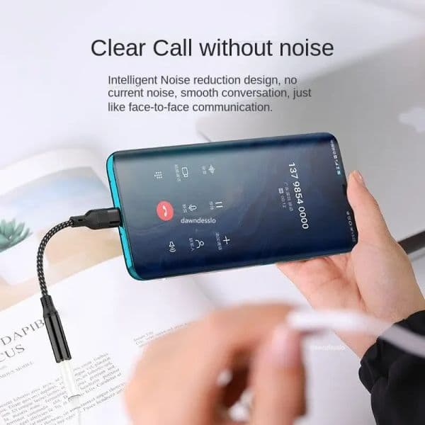 For Xiaomi Redmi Samsung Pixel USB C to 3.5mm Earphone Jack Digital Audio Adapter Converter Type C DAC Hi Fi for Android 3 5 mm