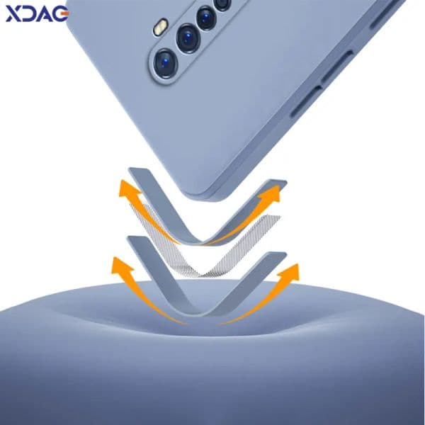 Square Liquid Silicone Case for OPPO Reno Ace 2 Reno2 2Z 2F Z F Ace2 Lens new Protective Shockproof Soft 2025 Phone Cover RenoAce Reno2Z