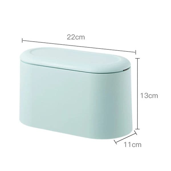 Waste Bin Small Trash Can Mini Desktop Ashcan Litter Trash Little Table Top Trash Can For Desk Office Supplies Garbage Basket