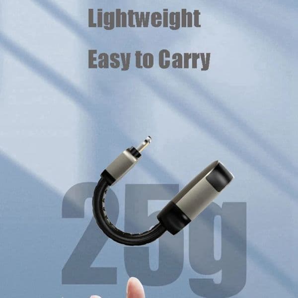 Type C To 3.5Mm Jack Headphone Adapter Type C Splitter 2-In-1 Hifi Audio Charging Converter For Type C Smartphone Durable