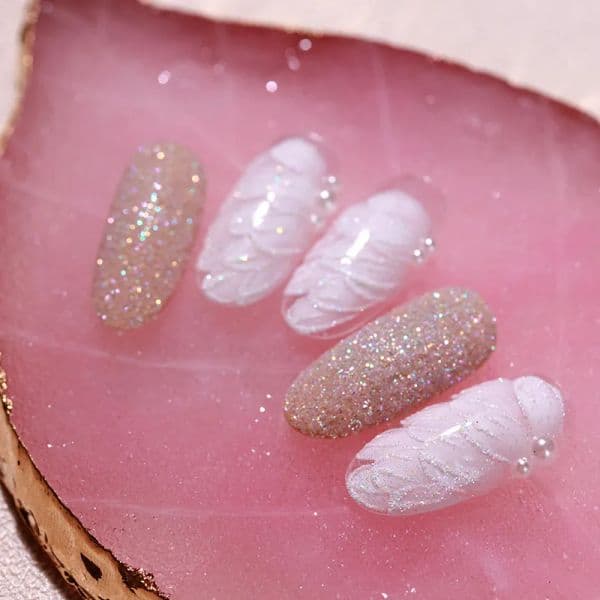 1Jar Shinning Iridescent Nail Sugar Glitter Powder Net2-3g Silver/Black/White UV Gel Polish Chrome Pigment Dust Manicure Powder*