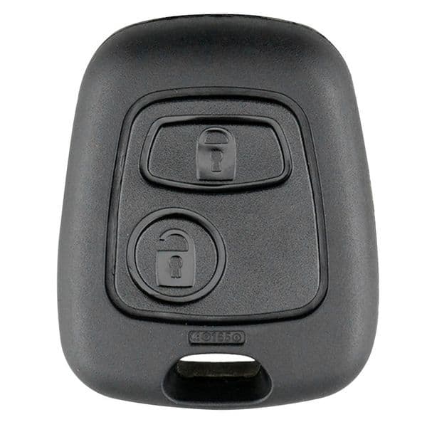 2 Buttons Remote Car Key Fob Auto Case Blank Key Shell Remote key Cover Cap Housing Replacement for Peugeot 206 Car Styling