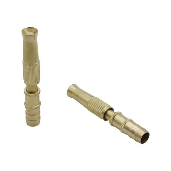 Brass Water Gun with Barbed Adjustable Pressure Washer for Car Wash Yard Cleaning Garden Lawn Watering 10 Pcs