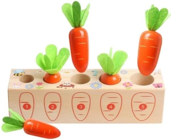 Montessori Wooden Toy Kids Baby Activity Cube Developmental Games Educational Learning Toys Wood Puzzle Sensory Toys 1 2 3 Years