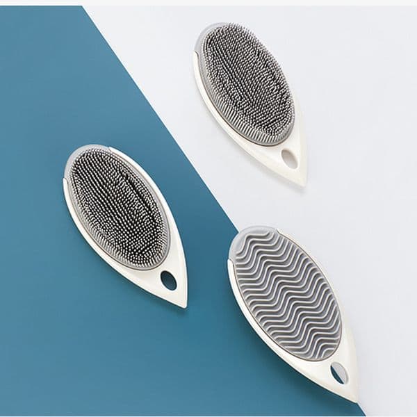 Cleaning Supplies Silicone Laundry Brush Multifunctional Cleaning Soft Shoes Brush Household Clothes Decontamination