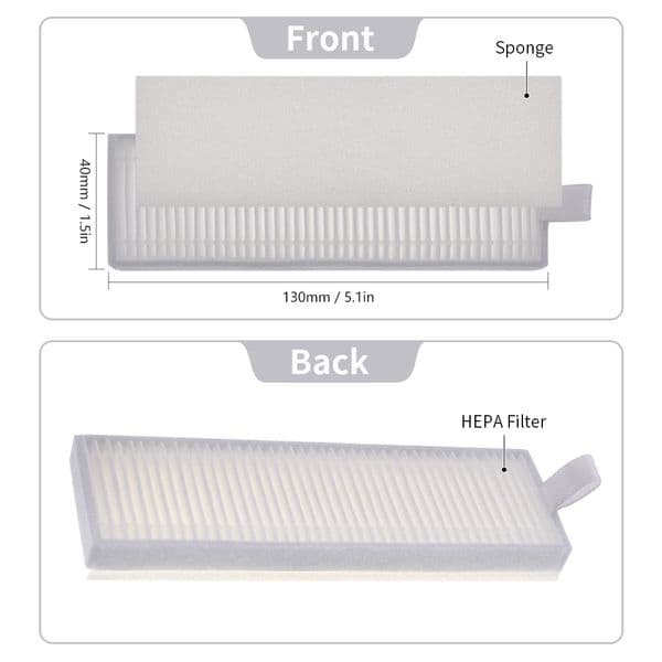 Filter 2025 Roller Main Side Brush Mops Compatible with Xiaomi Mijia G1/MJSTG1/SKV4136GL Mi new Robot Vacuum-Mop Essential Accessories