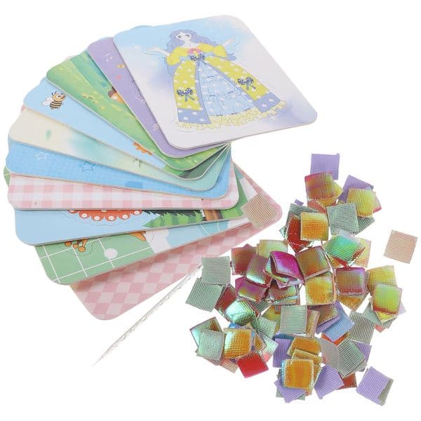Poking Painting Poke Art DIY Toys Creative Puzzle Puncture Painting Kit Kids DIY Fun And Educational Activity Painting For Girls