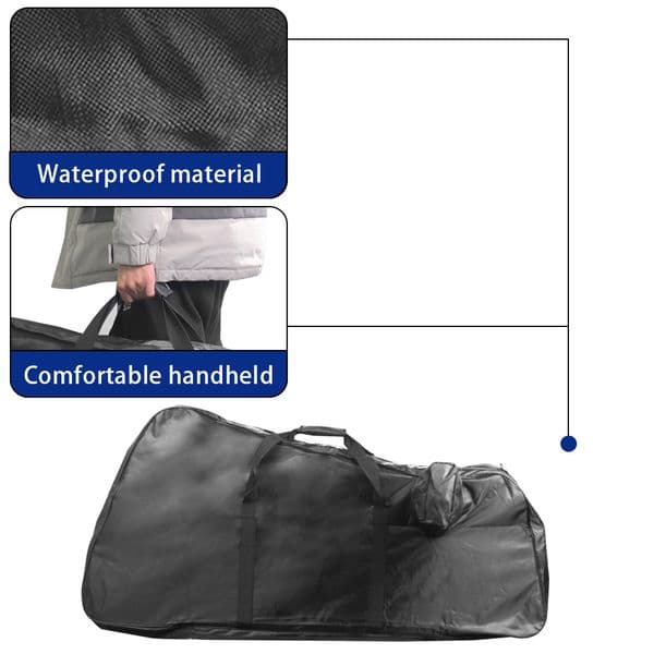 Waterproof Carry Handbag Electric Scooter Skateboard Carry Bag for Segway Ninebot MAX G30/G30D Portable Handbag Shoulder Bag